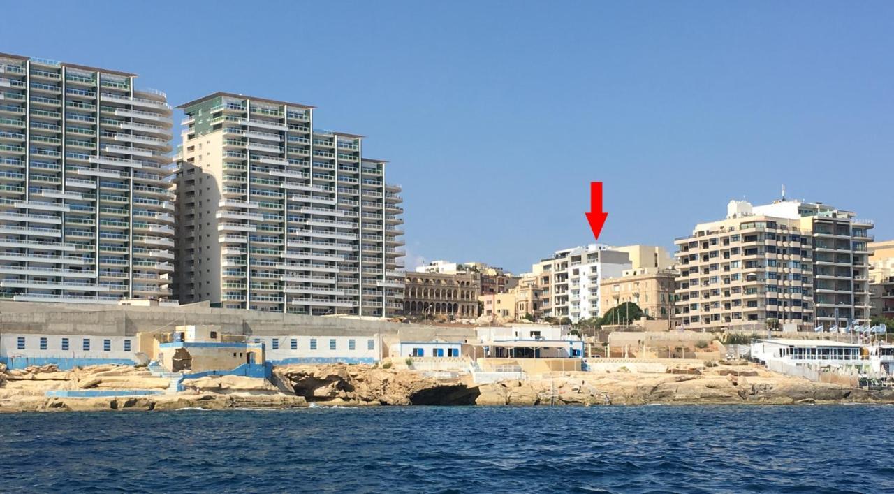 Apartment With Stunning Seaviews スリーマ エクステリア 写真